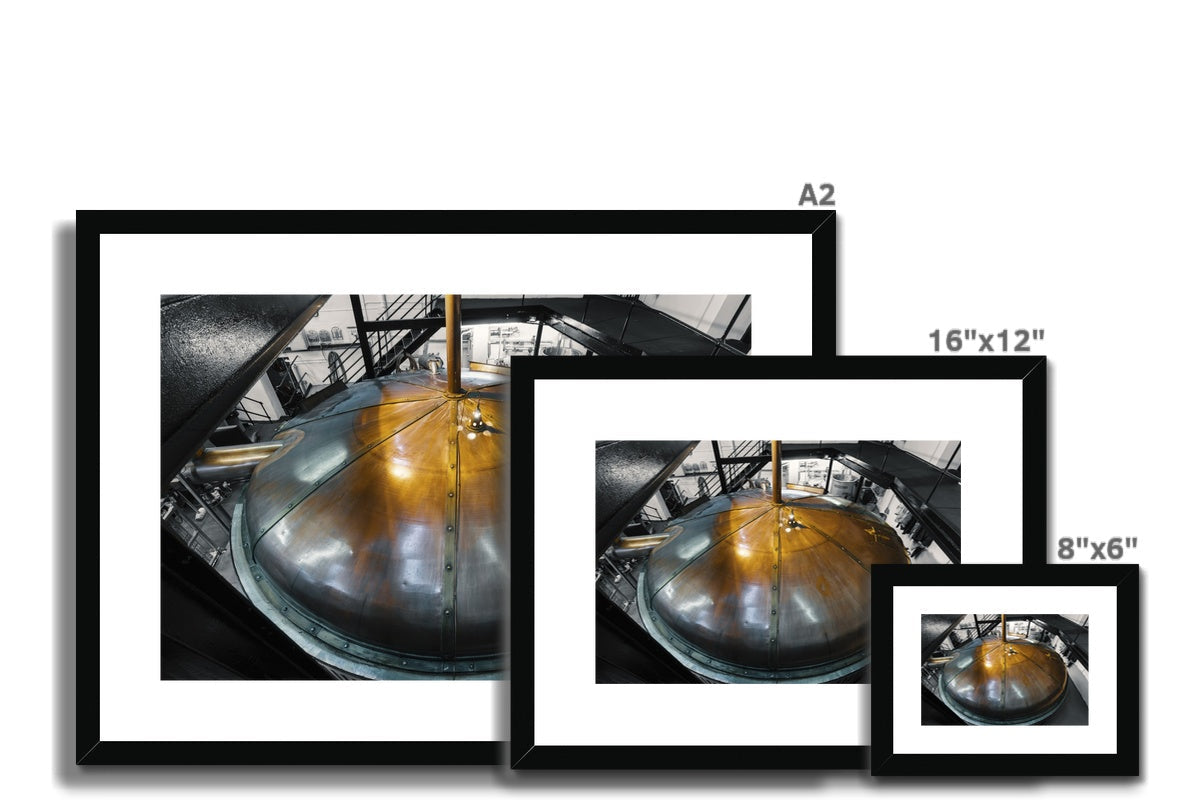 Bowmore Copper Top Mash Tun Framed & Mounted Print