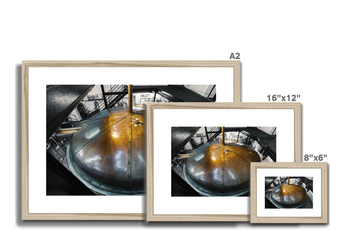 Bowmore Copper Top Mash Tun Framed & Mounted Print