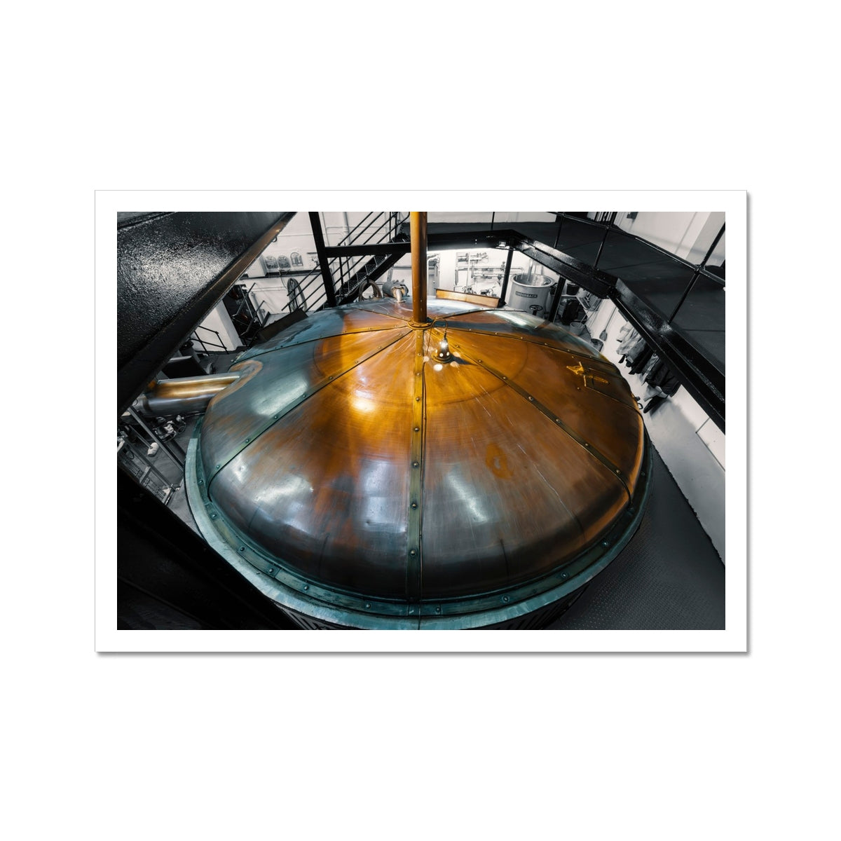 Bowmore Copper Top Mash Tun Hahnemühle Photo Rag Print