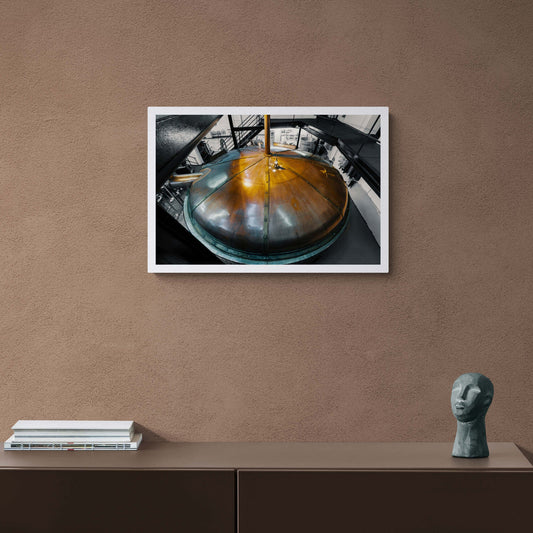 Bowmore Copper Top Mash Tun Hahnemühle Photo Rag Print 18"x12"