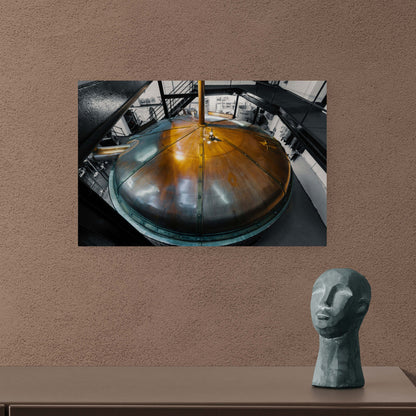 Bowmore Copper Top Mash Tun Photographic Print 18"x12"