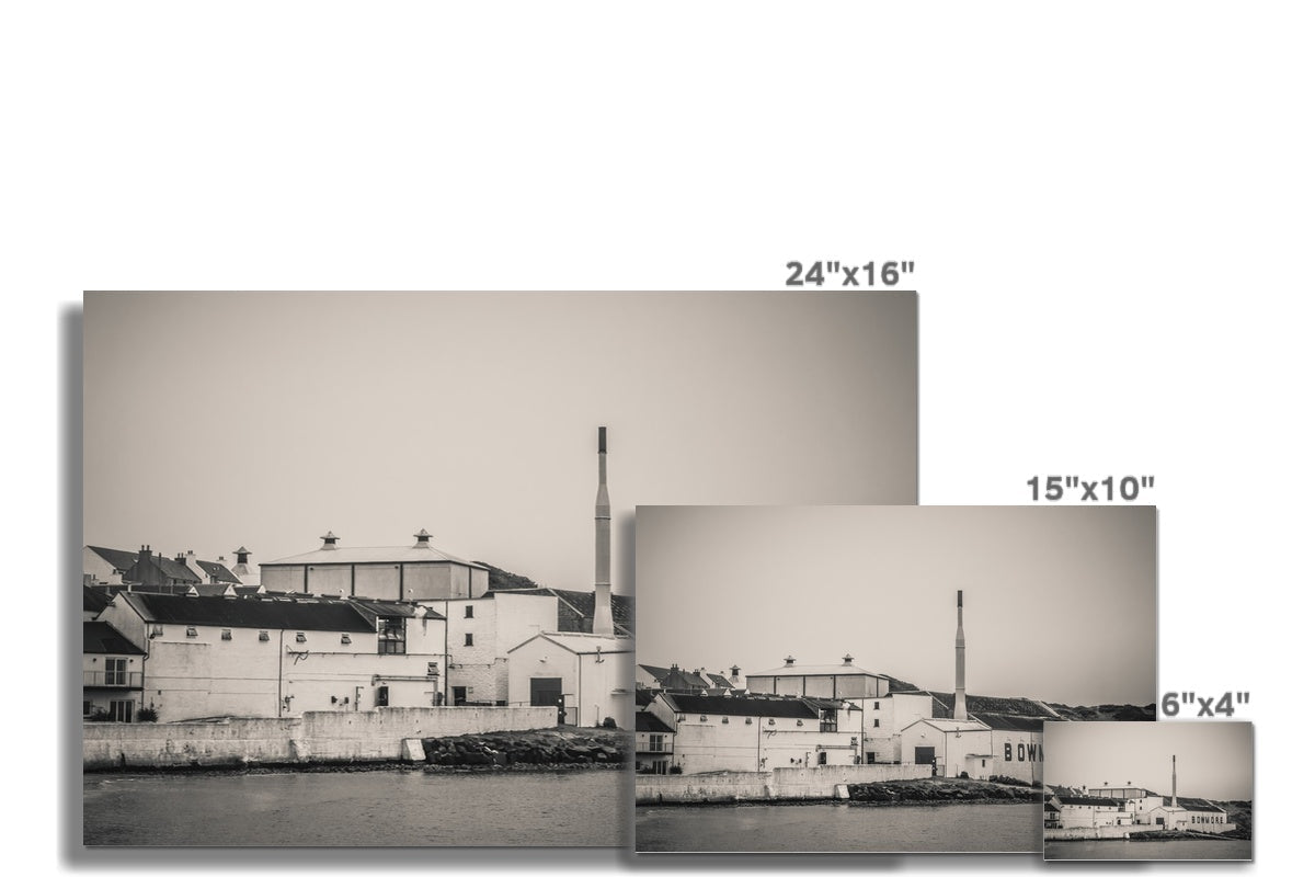 Bowmore Distillery Black and White C-Type Print