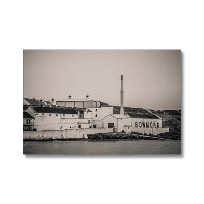 Bowmore Distillery Black and White Canvas