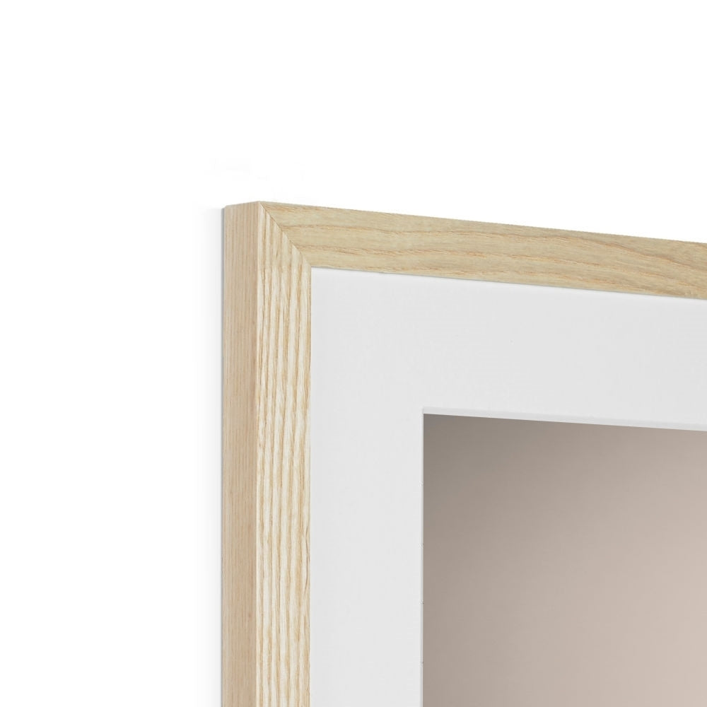 Bowmore Distillery Black and White Framed & Mounted Print