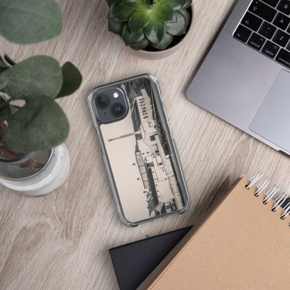 Bowmore Distillery Black White Clear Case for iPhone®