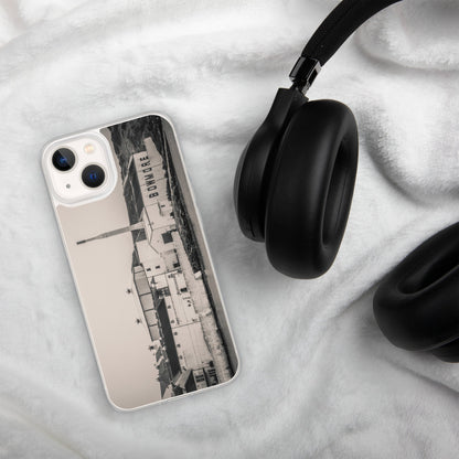 Bowmore Distillery Black White Clear Case for iPhone®