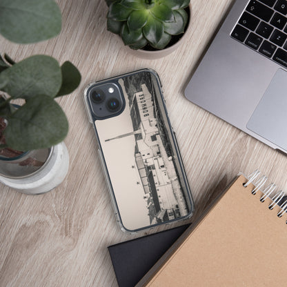 Bowmore Distillery Black White Clear Case for iPhone®