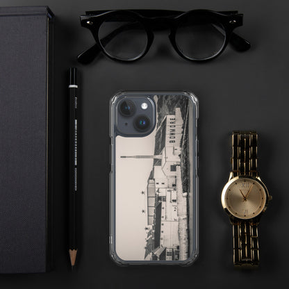 Bowmore Distillery Black White Clear Case for iPhone® iPhone 15