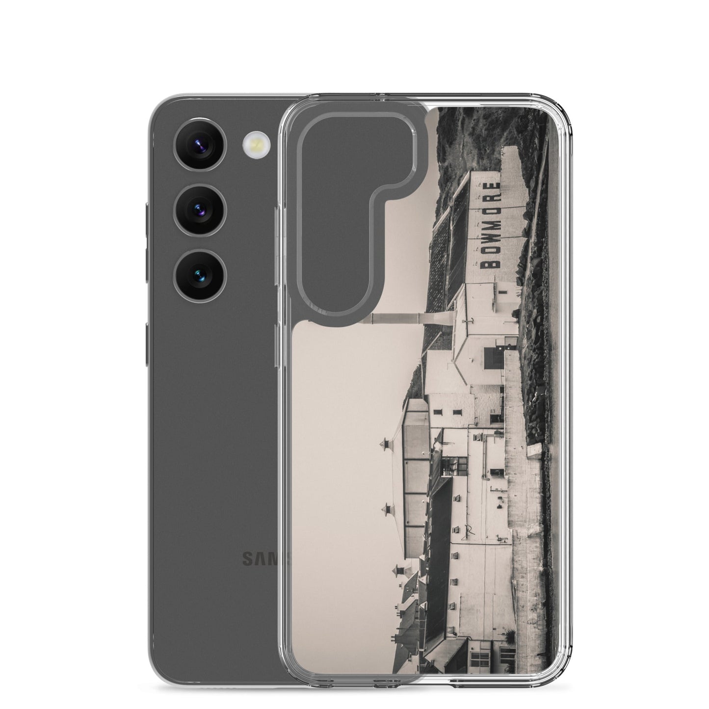 Bowmore Distillery Black White Clear Case for Samsung®