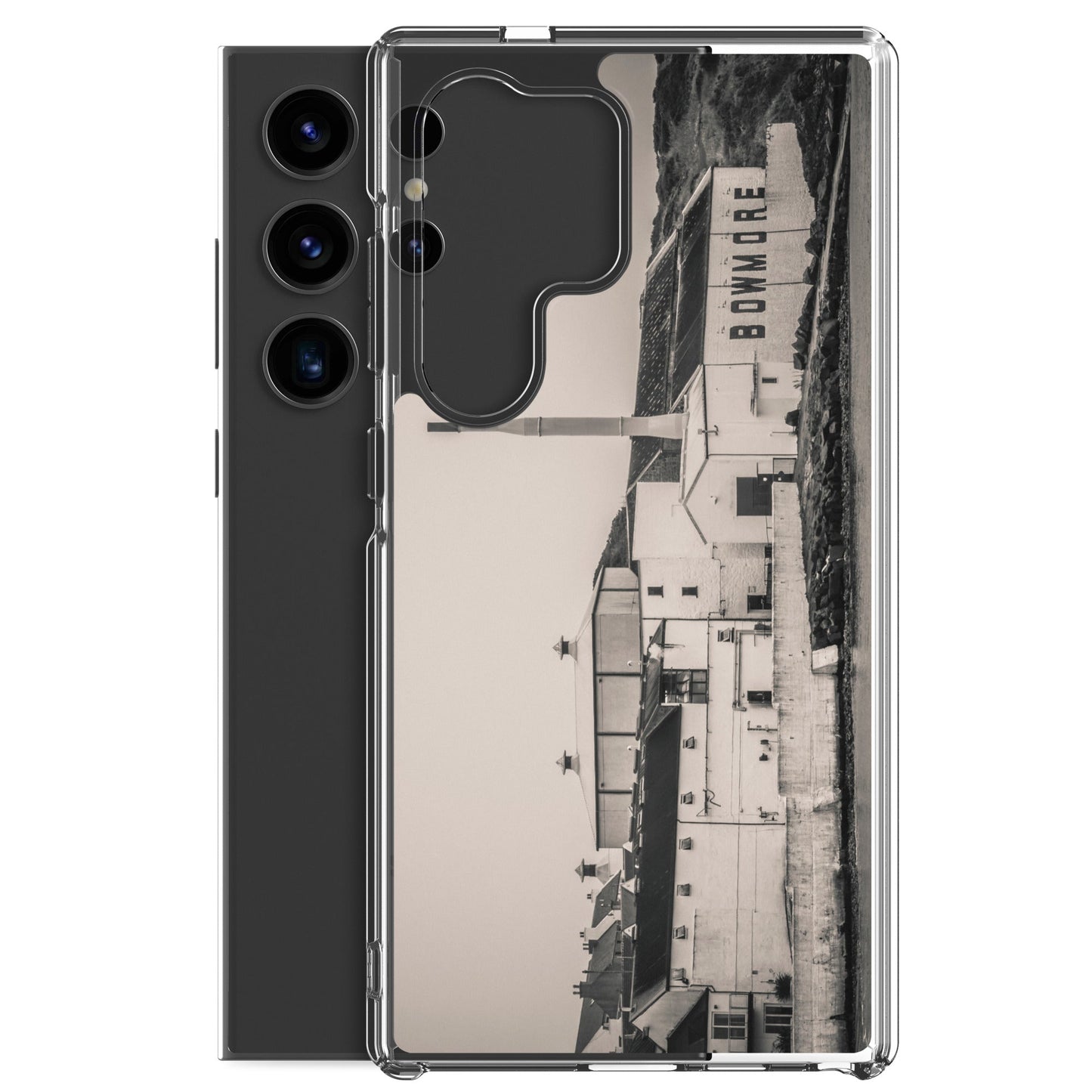 Bowmore Distillery Black White Clear Case for Samsung®