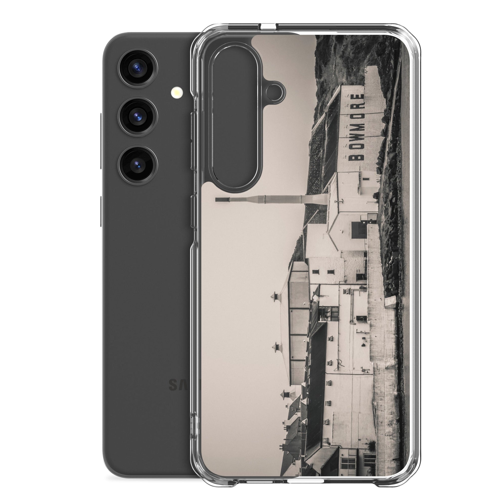 Bowmore Distillery Black White Clear Case for Samsung®