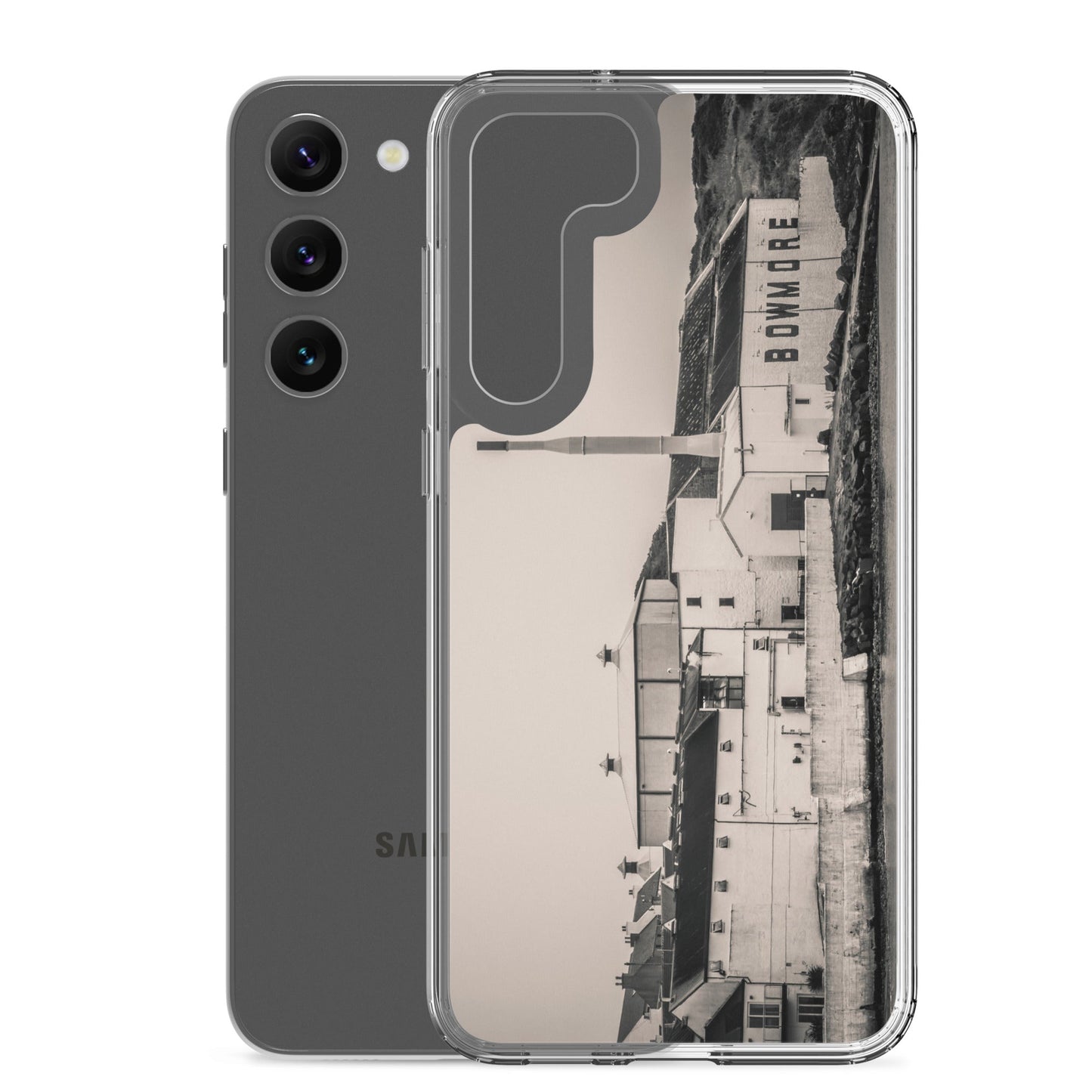 Bowmore Distillery Black White Clear Case for Samsung®