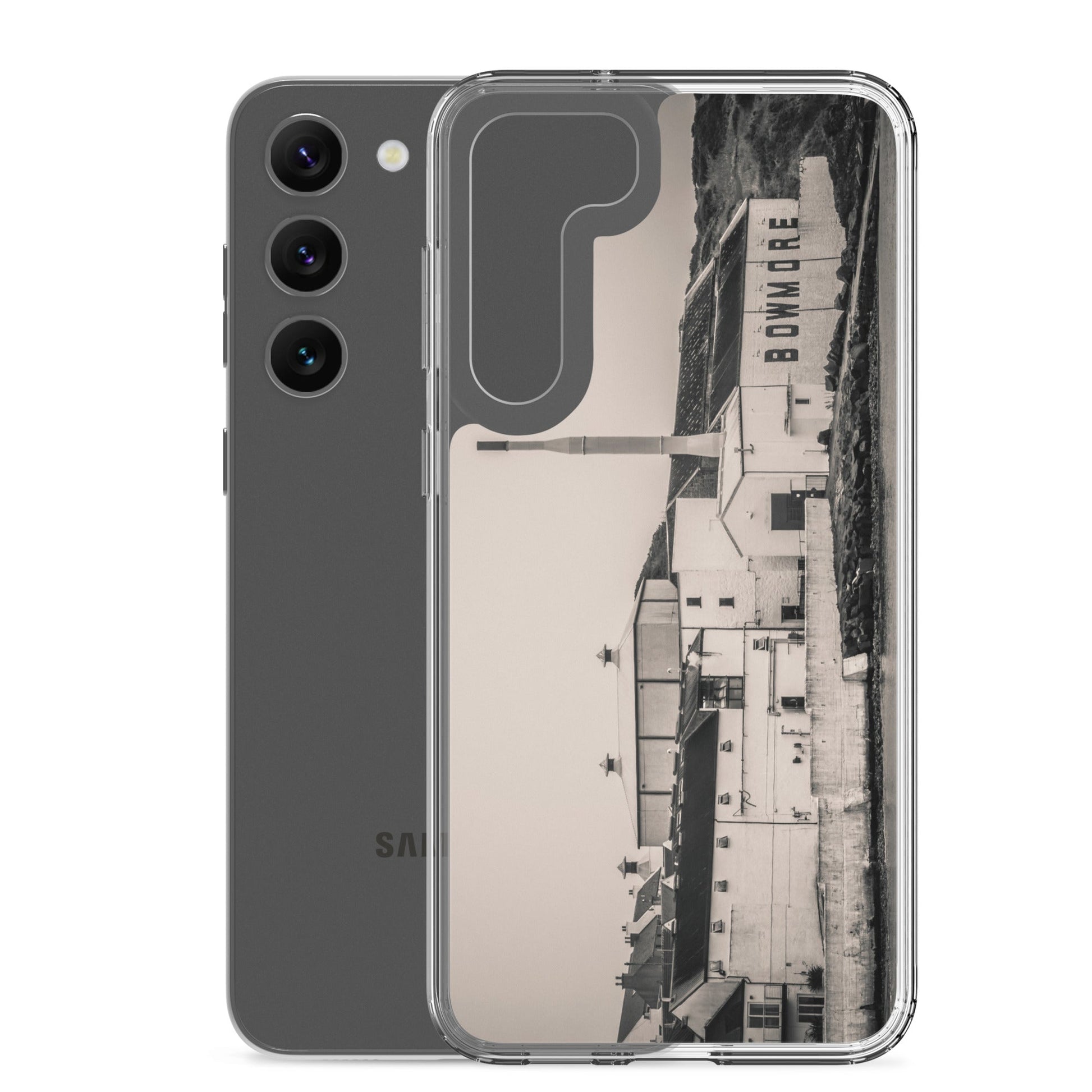 Bowmore Distillery Black White Clear Case for Samsung®