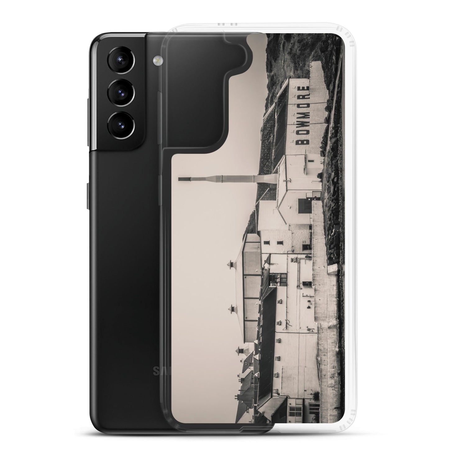 Bowmore Distillery Black White Clear Case for Samsung®