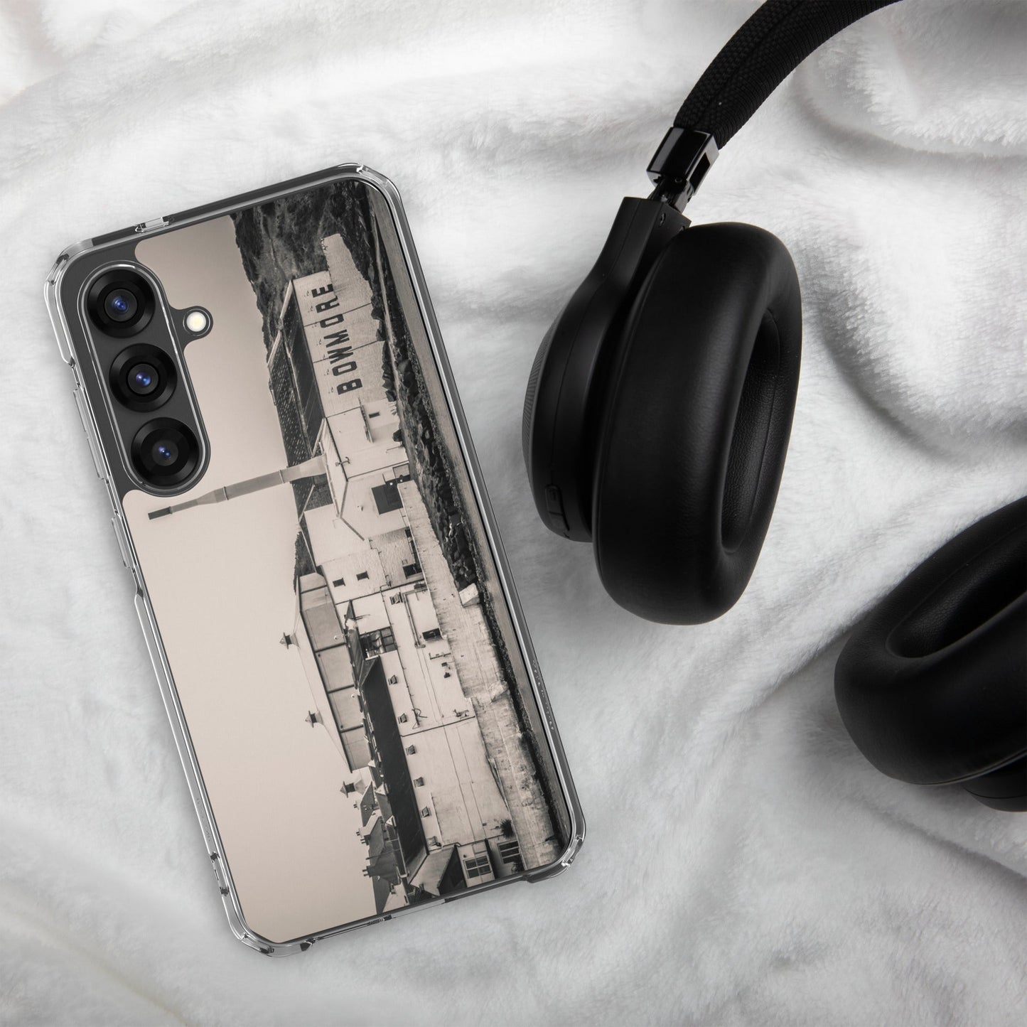 Bowmore Distillery Black White Clear Case for Samsung®
