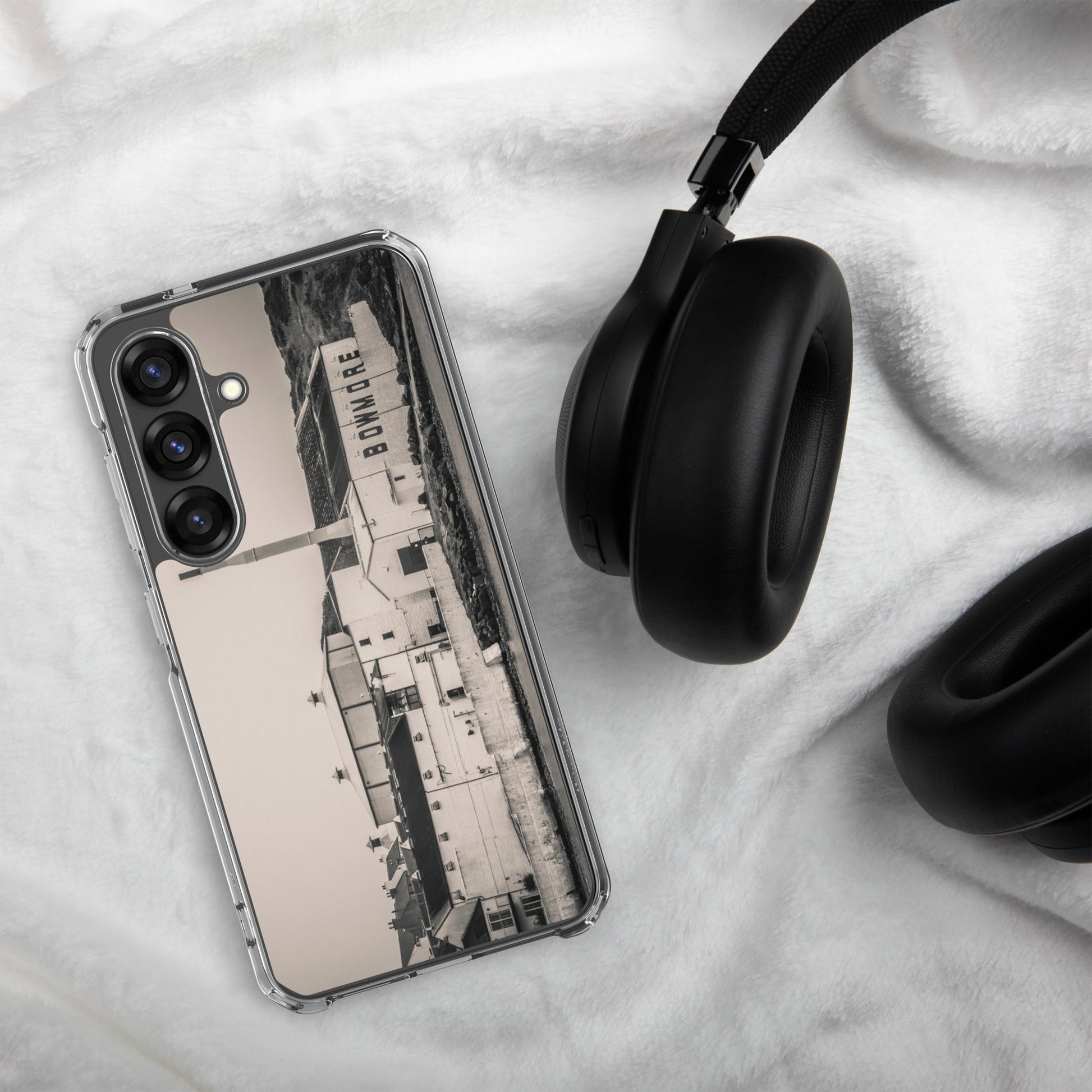Bowmore Distillery Black White Clear Case for Samsung®