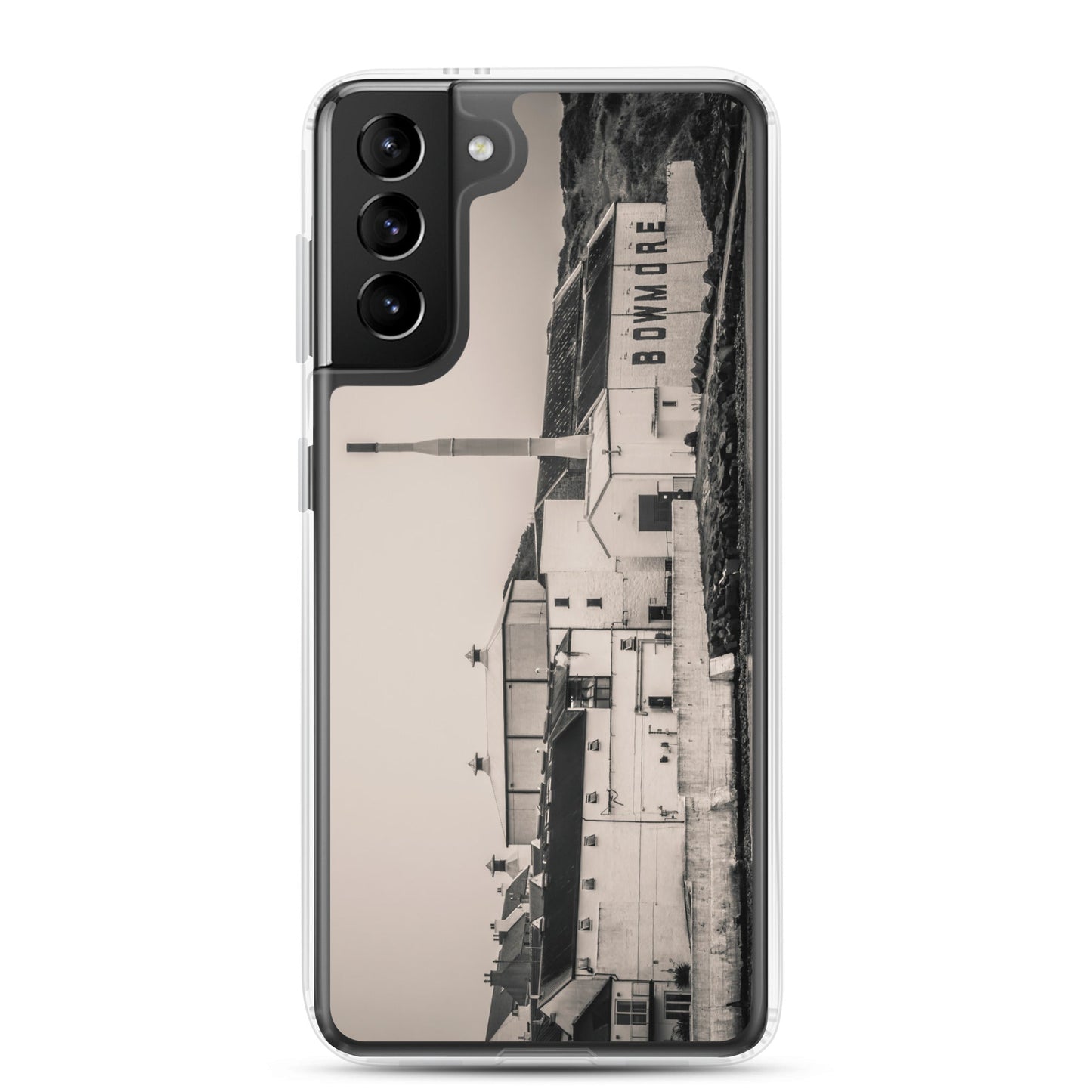 Bowmore Distillery Black White Clear Case for Samsung® Samsung Galaxy S21 Plus