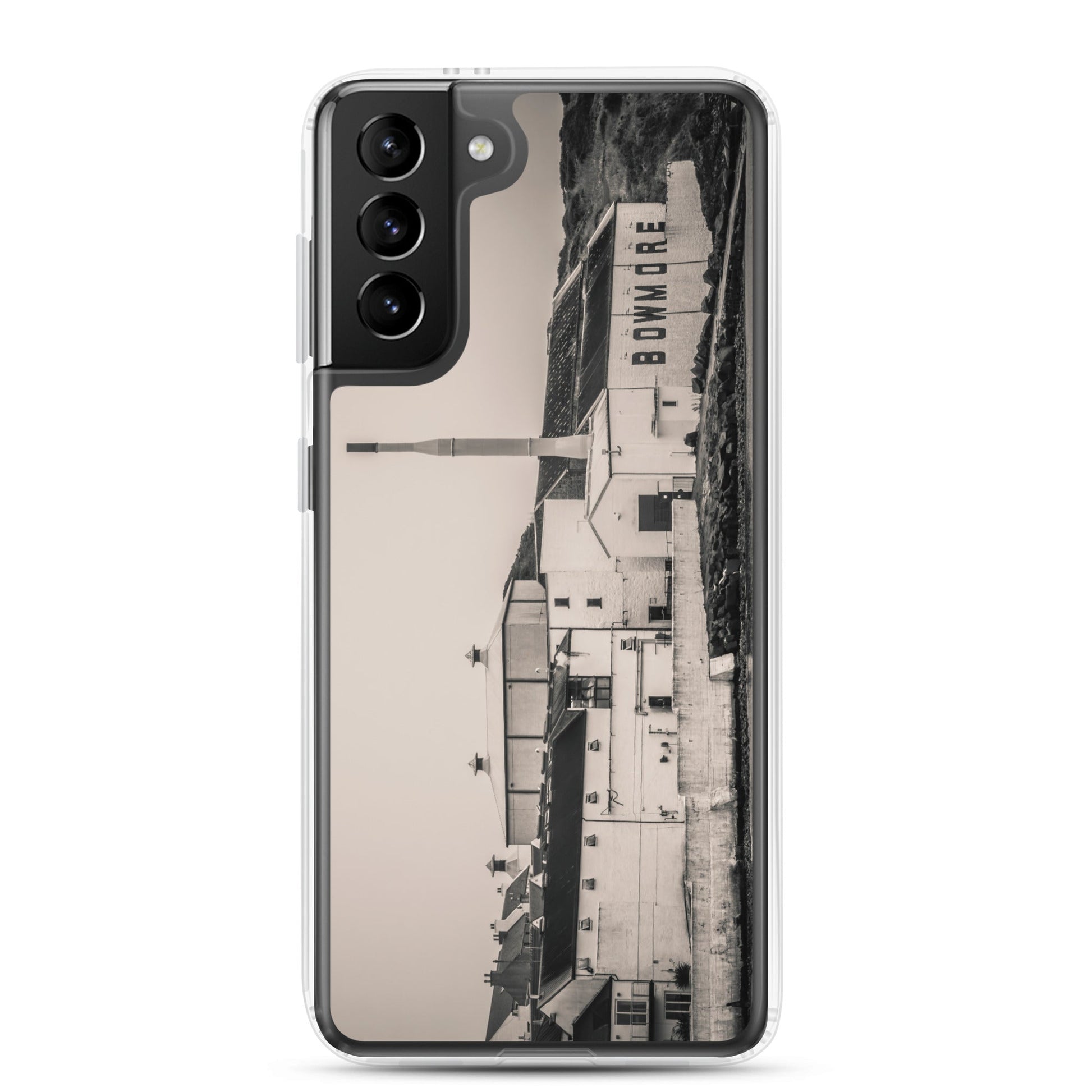Bowmore Distillery Black White Clear Case for Samsung® Samsung Galaxy S21 Plus