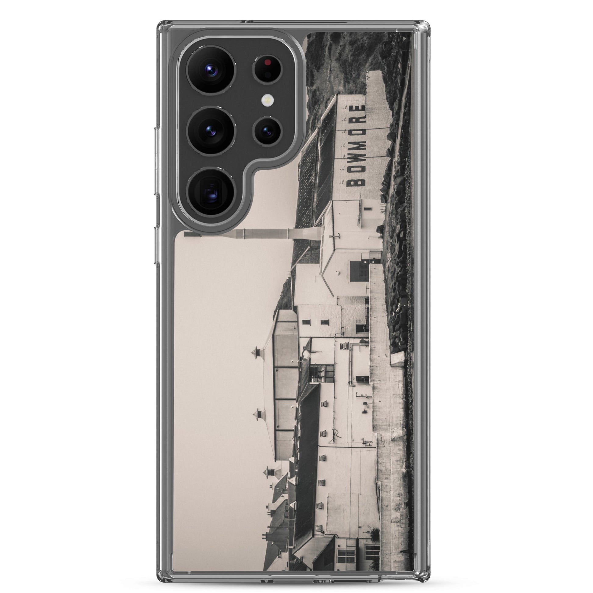 Bowmore Distillery Black White Clear Case for Samsung® Samsung Galaxy S23 Ultra