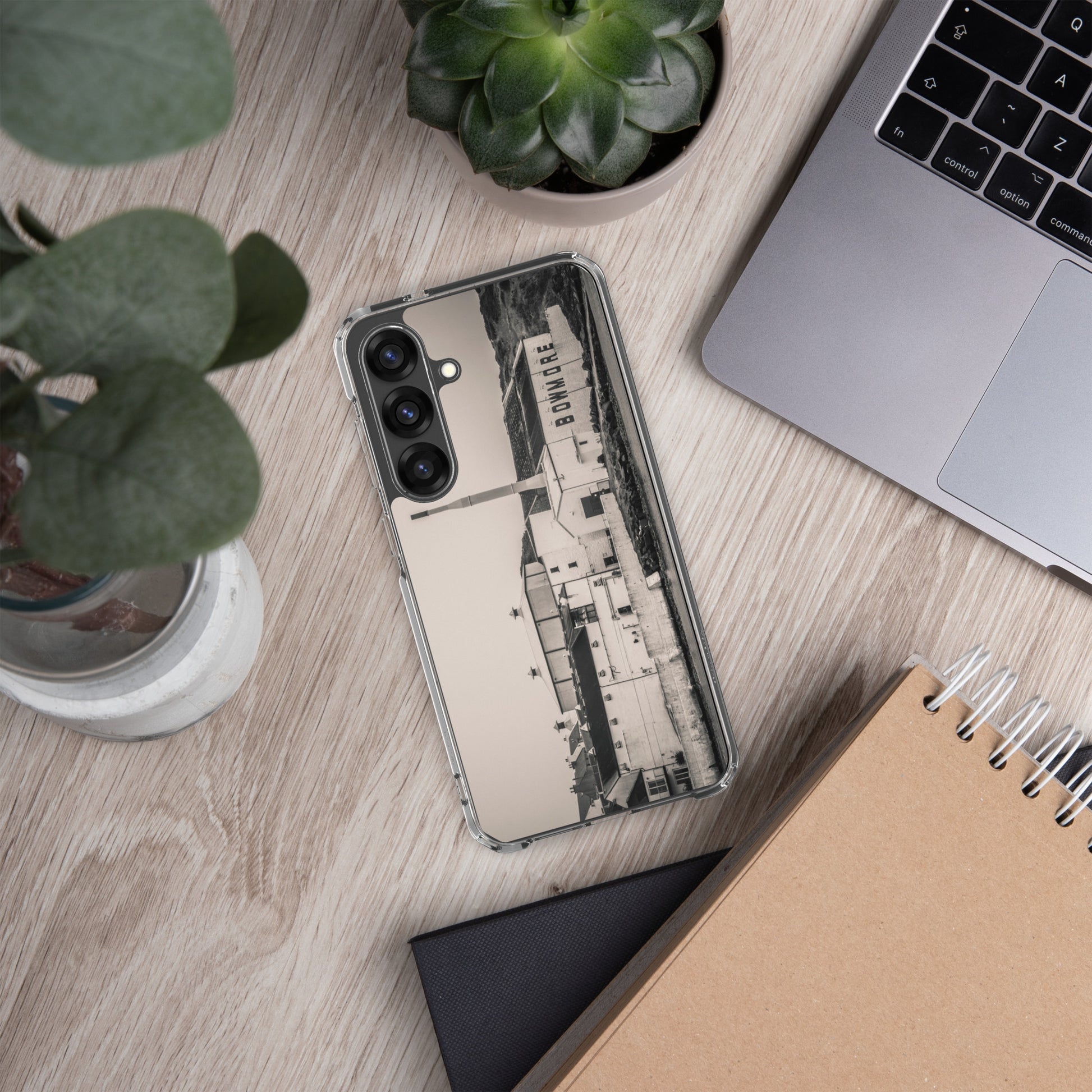 Bowmore Distillery Black White Clear Case for Samsung® Samsung Galaxy S25 Plus