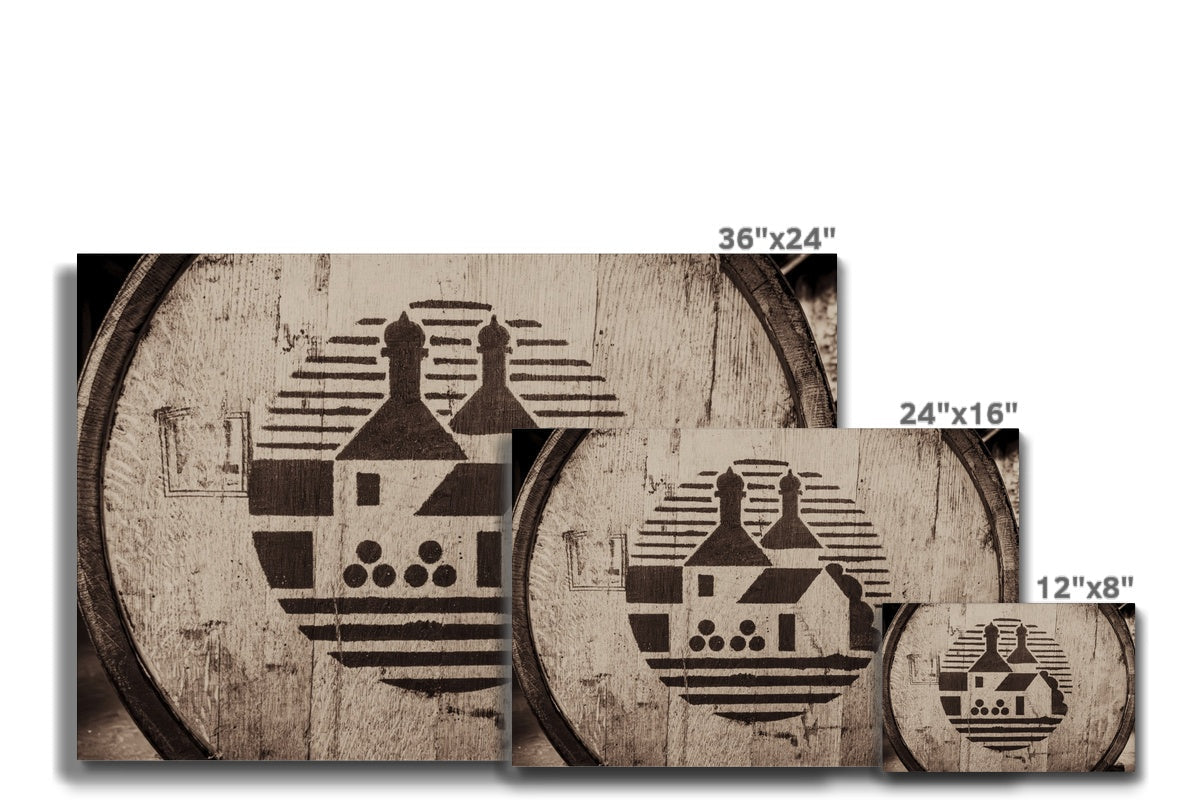 Bowmore Distillery Cask Canvas