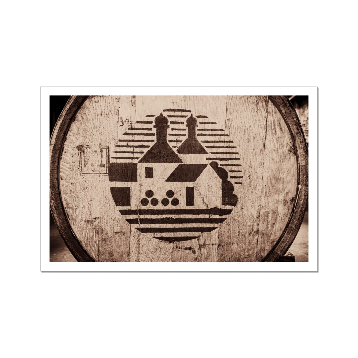 Bowmore Distillery Cask Hahnemühle Photo Rag Print