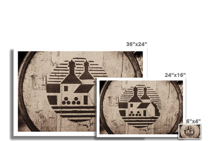 Bowmore Distillery Cask Hahnemühle Photo Rag Print