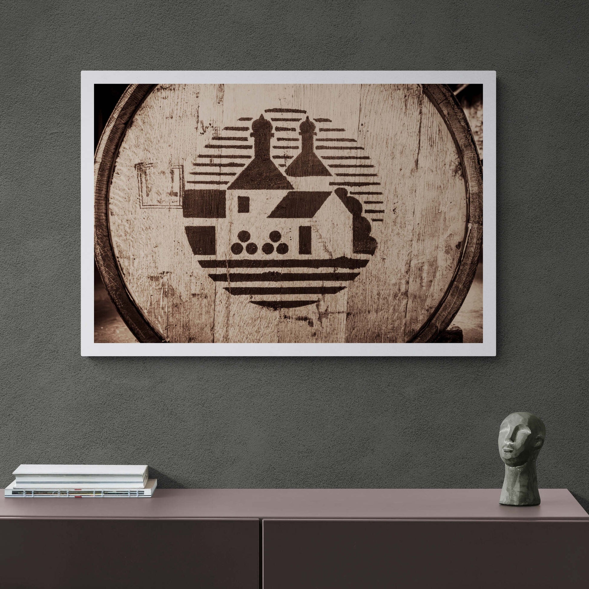 Bowmore Distillery Cask Hahnemühle Photo Rag Print 36"x24"
