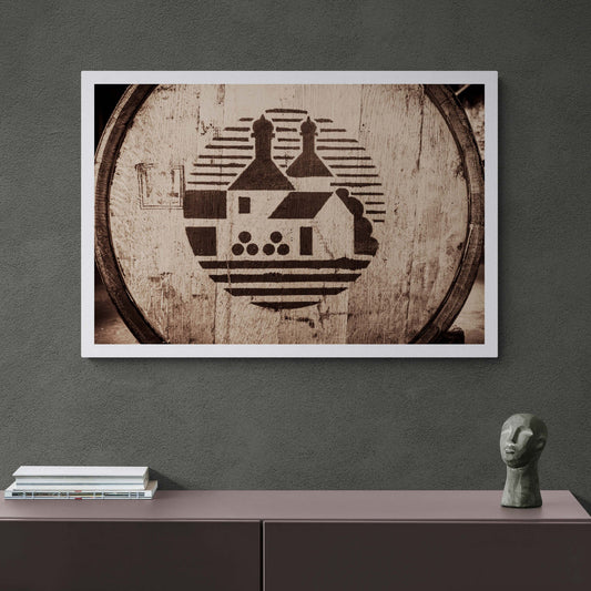 Bowmore Distillery Cask Hahnemühle Photo Rag Print 36"x24"