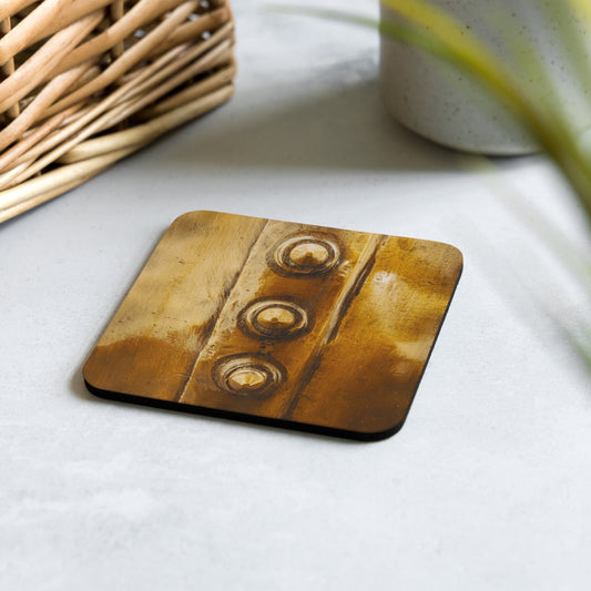 Bowmore Distillery Copper Kettle Rivets Coaster