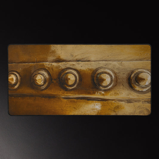 Bowmore Distillery Copper Kettle Rivets Desk Mat