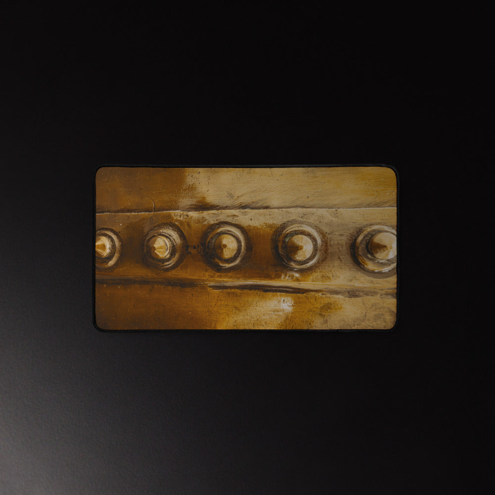 Bowmore Distillery Copper Kettle Rivets Desk Mat