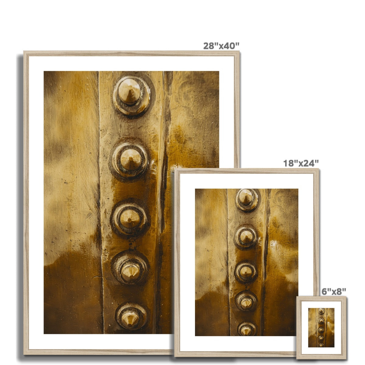 Bowmore Distillery Copper Kettle Rivets Framed & Mounted Print