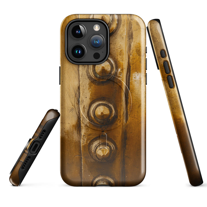Bowmore Distillery Copper Kettle Rivets MagSafe® Tough Case for iPhone® Glossy / iPhone 15 Pro Max