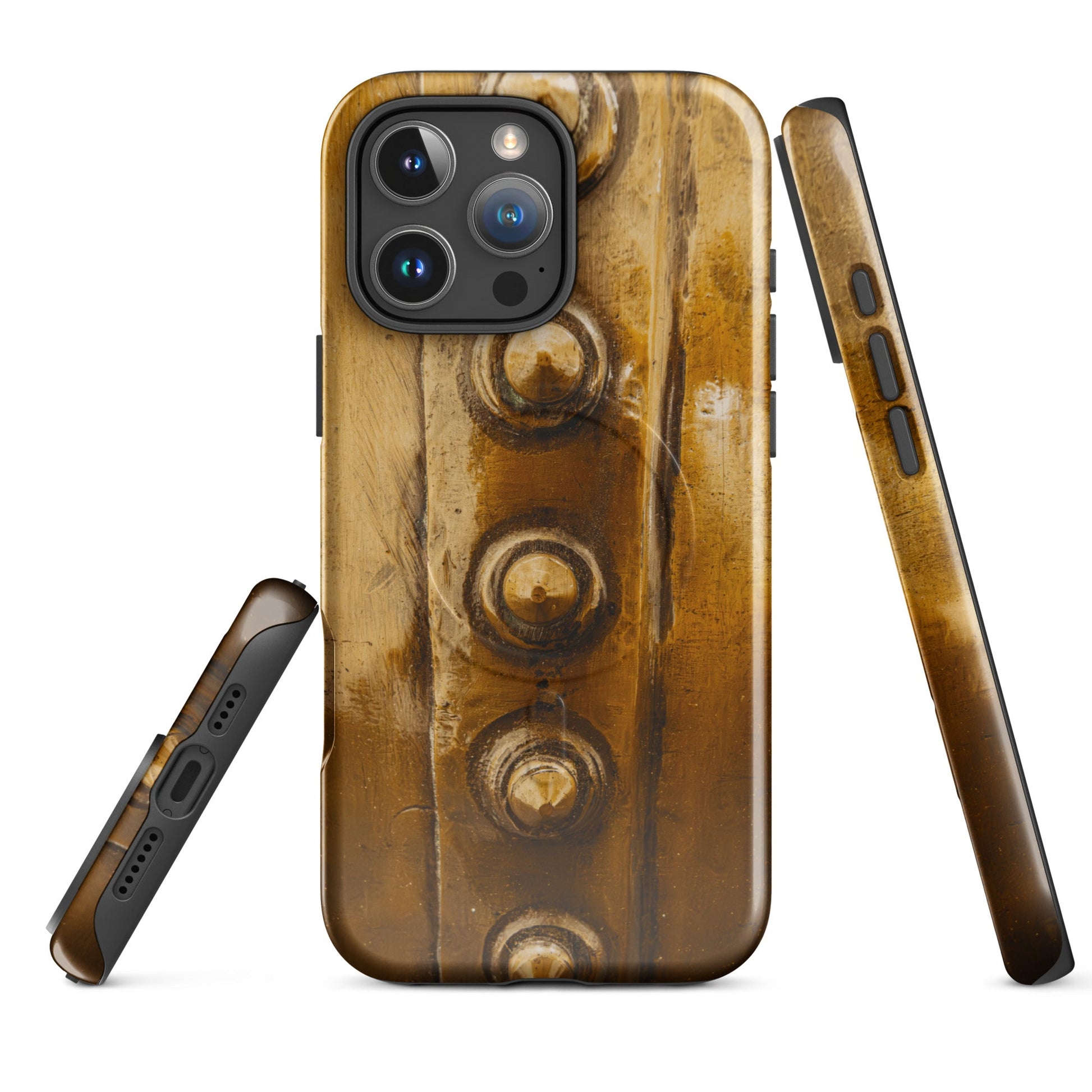 Bowmore Distillery Copper Kettle Rivets MagSafe® Tough Case for iPhone® Glossy / iPhone 16 Pro Max