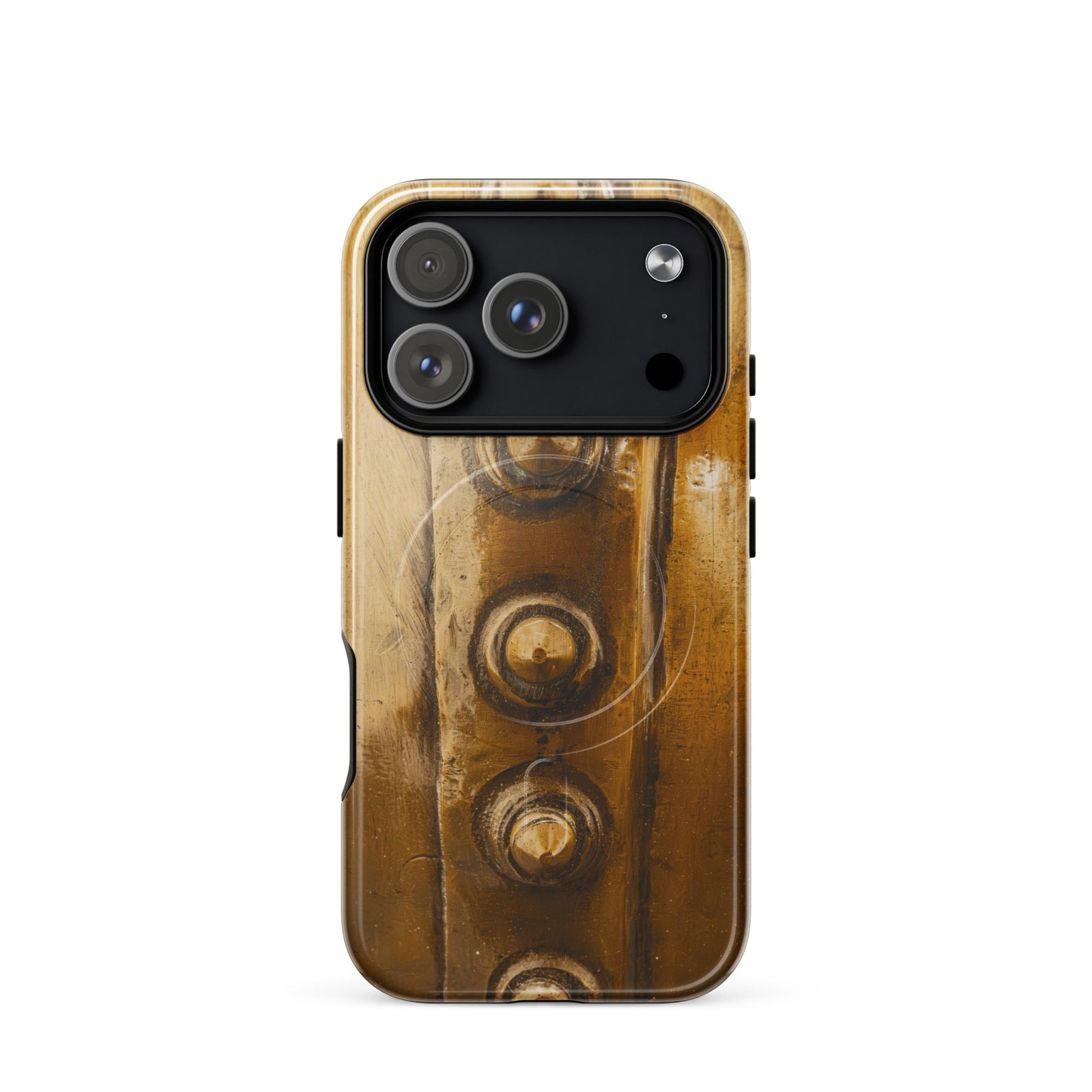 Bowmore Distillery Copper Kettle Rivets MagSafe® Tough Case for iPhone® Glossy / iPhone 17 Pro