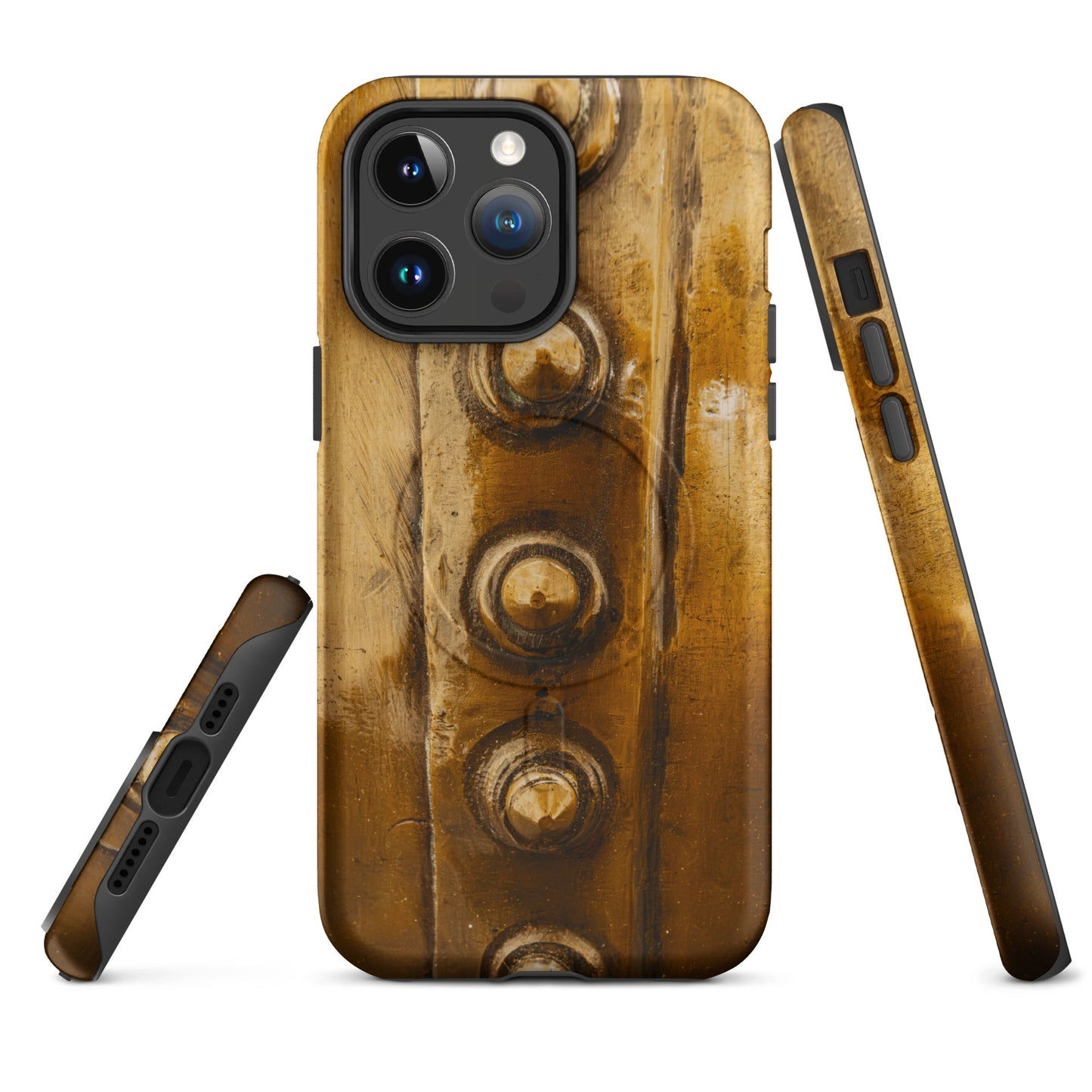 Bowmore Distillery Copper Kettle Rivets MagSafe® Tough Case for iPhone® Matte / iPhone 14 Pro Max