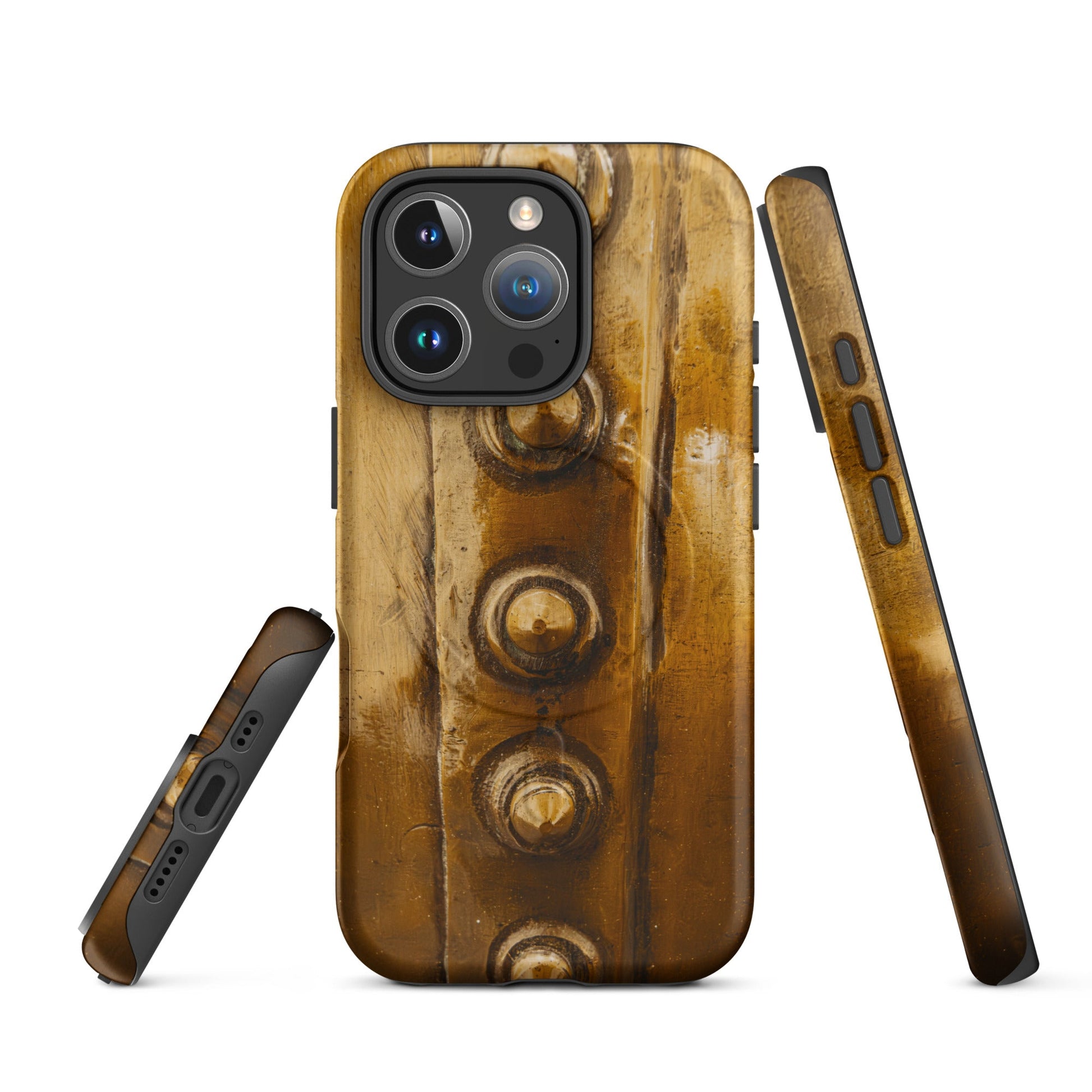 Bowmore Distillery Copper Kettle Rivets MagSafe® Tough Case for iPhone® Matte / iPhone 16 Pro