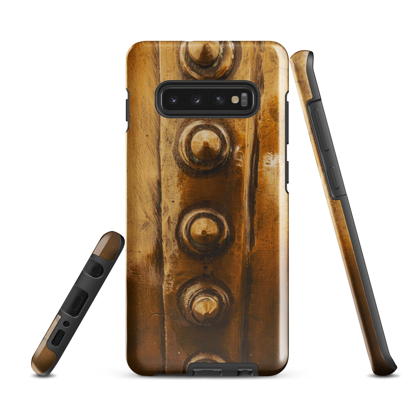 Bowmore Distillery Copper Kettle Rivets Tough Case for Samsung® Glossy / Samsung Galaxy S10 Plus
