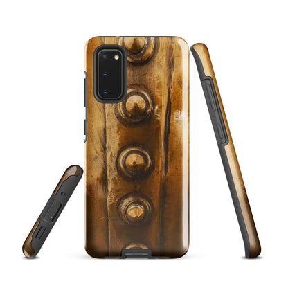 Bowmore Distillery Copper Kettle Rivets Tough Case for Samsung® Glossy / Samsung Galaxy S20