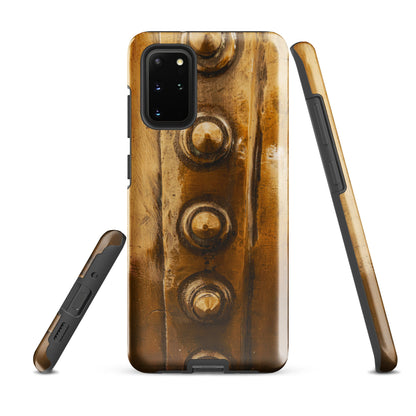 Bowmore Distillery Copper Kettle Rivets Tough Case for Samsung® Glossy / Samsung Galaxy S20 Plus