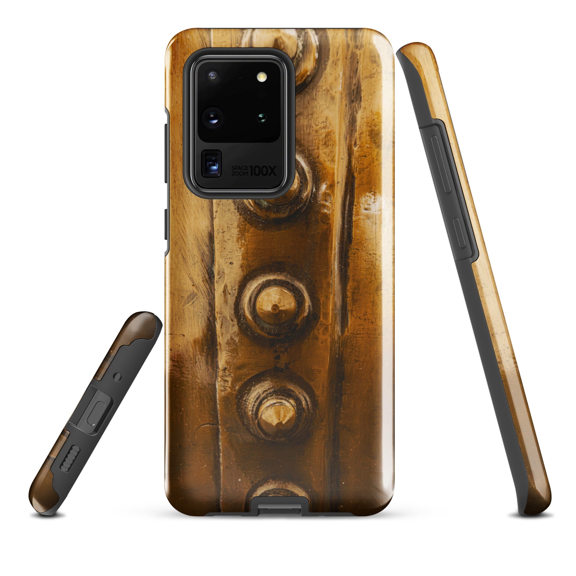 Bowmore Distillery Copper Kettle Rivets Tough Case for Samsung® Glossy / Samsung Galaxy S20 Ultra