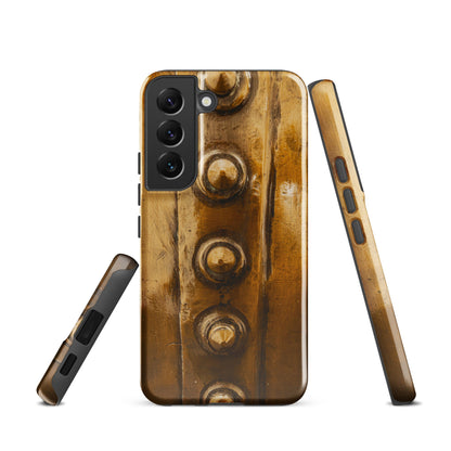 Bowmore Distillery Copper Kettle Rivets Tough Case for Samsung® Glossy / Samsung Galaxy S22
