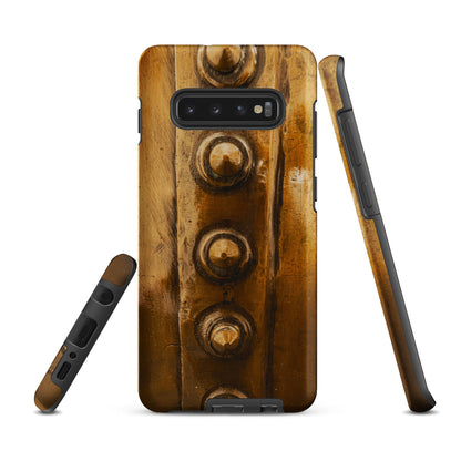 Bowmore Distillery Copper Kettle Rivets Tough Case for Samsung® Matte / Samsung Galaxy S10 Plus