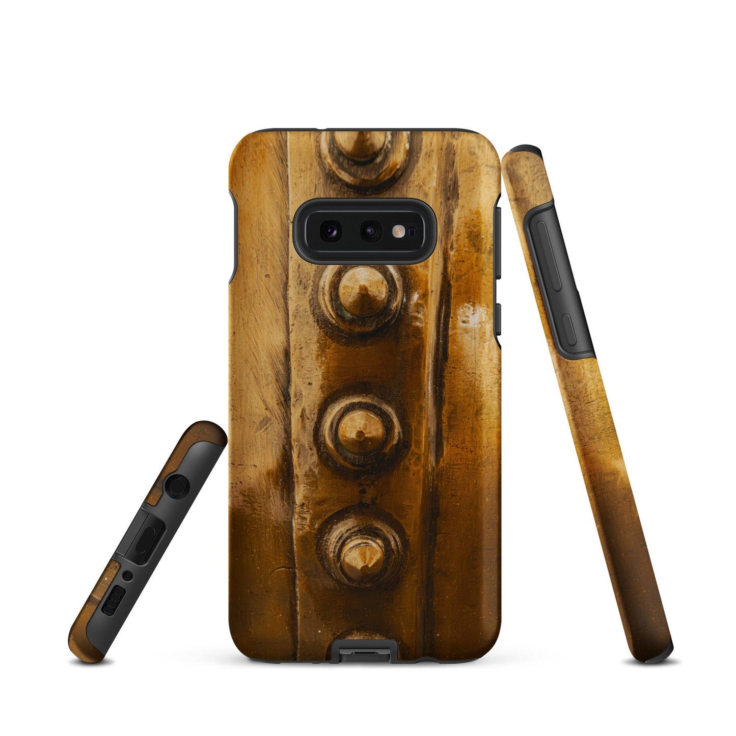 Bowmore Distillery Copper Kettle Rivets Tough Case for Samsung® Matte / Samsung Galaxy S10e