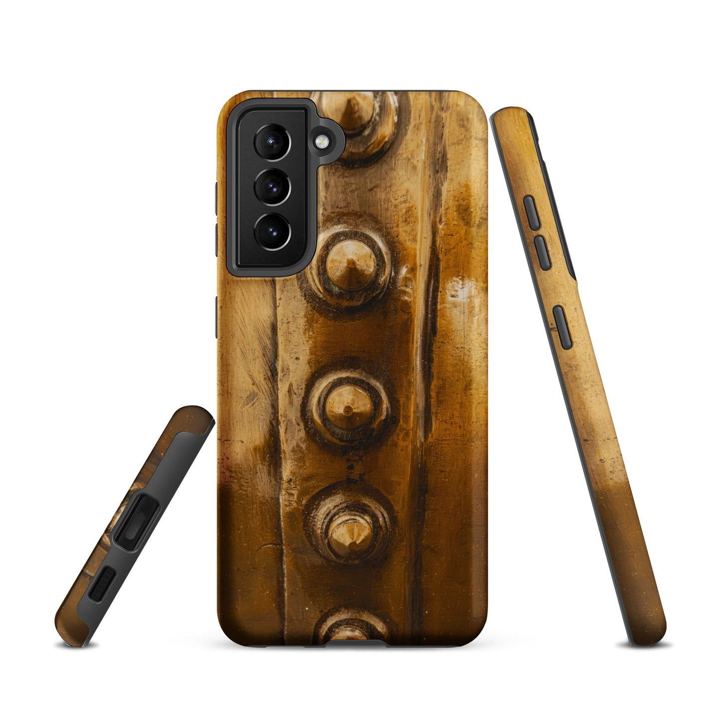 Bowmore Distillery Copper Kettle Rivets Tough Case for Samsung® Matte / Samsung Galaxy S21