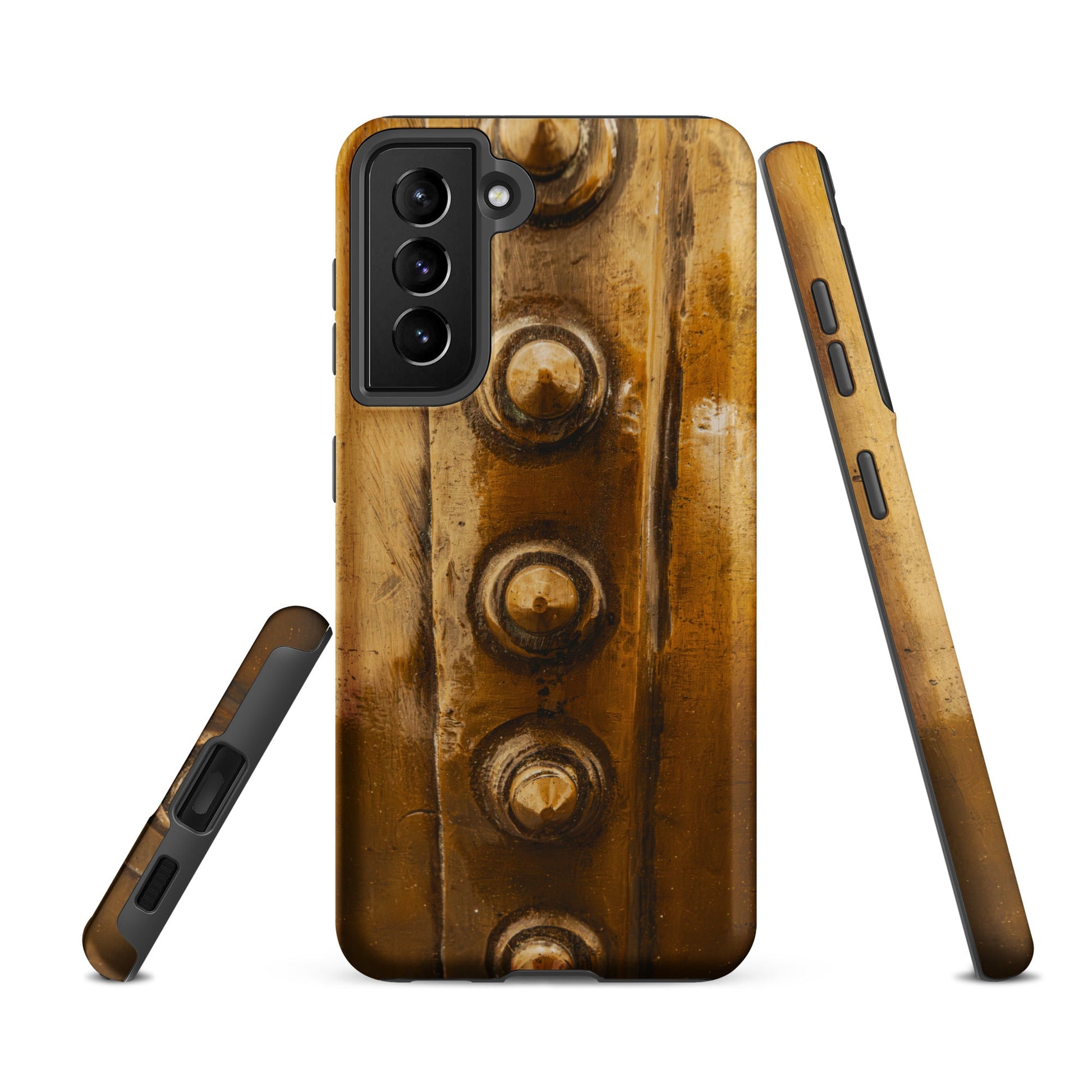 Bowmore Distillery Copper Kettle Rivets Tough Case for Samsung® Matte / Samsung Galaxy S21 FE