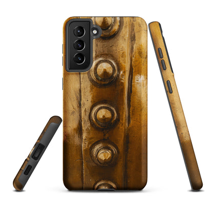 Bowmore Distillery Copper Kettle Rivets Tough Case for Samsung® Matte / Samsung Galaxy S21 Plus