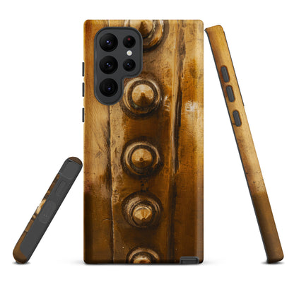 Bowmore Distillery Copper Kettle Rivets Tough Case for Samsung® Matte / Samsung Galaxy S22 Ultra