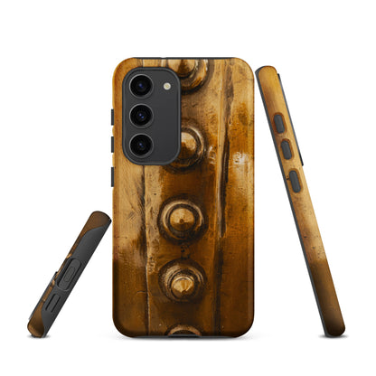 Bowmore Distillery Copper Kettle Rivets Tough Case for Samsung® Matte / Samsung Galaxy S23